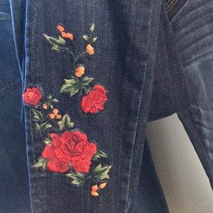 Floral embellished Driftwood Jeans